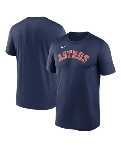 NIKE MEN'S NAVY HOUSTON ASTROS FUSE LEGEND T-SHIRT