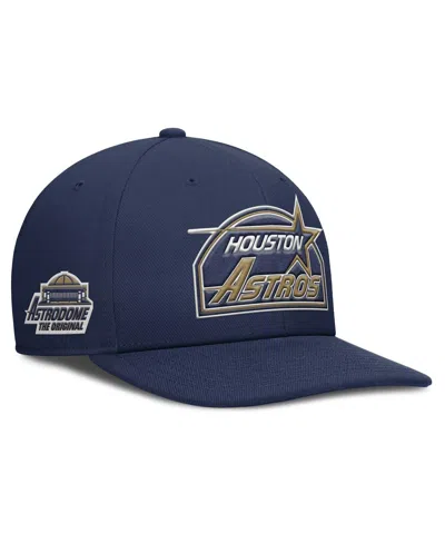 NIKE MEN'S NAVY HOUSTON ASTROS PRO PERFORMANCE SNAPBACK HAT