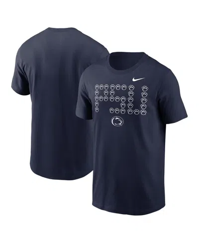 NIKE MEN'S NAVY PENN STATE NITTANY LIONS CAMPUS LOCAL T-SHIRT