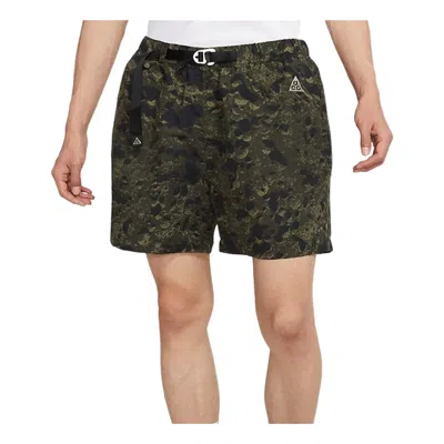 NIKE Men's Nike ACG Camouflage Belt Straight Loose Sports Shorts Camouflage