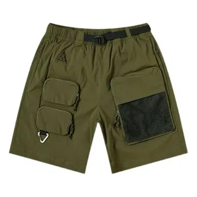 NIKE Men's Nike ACG Multiple Pockets Cargo Sports Shorts Military Green