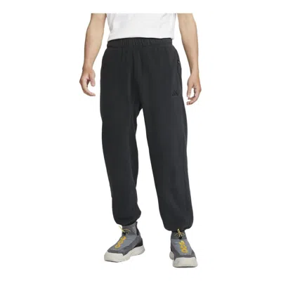 NIKE Men's Nike ACG Polartec Wolf Tree Casual Loose Fleece Running Sports Pants/Trousers/Joggers Black