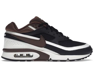 NIKE MEN'S NIKE AIR MAX BW BEIJING SNEAKERS IN BLACK/BROWN/SAIL
