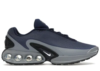 NIKE MEN'S NIKE AIR MAX DN SNEAKERS IN HYPER BLUE/MIDNIGHT NAVY/LIGHT ARMORY BLUE