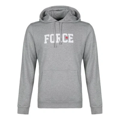 NIKE Men's Nike Alphabet Printing Hooded Long Sleeves Gray