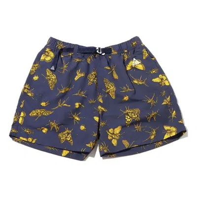 NIKE Men's Nike Animal Full Print Athleisure Casual Sports Shorts Blue