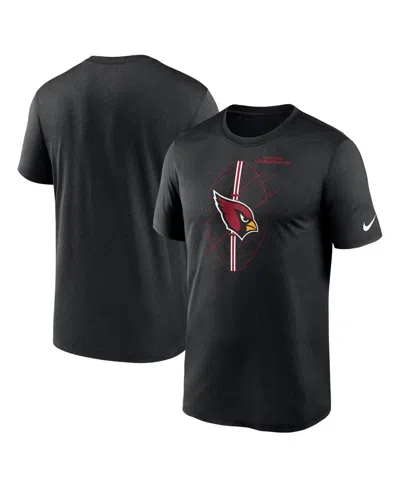NIKE MEN'S NIKE BLACK ARIZONA CARDINALS LEGEND ICON PERFORMANCE T-SHIRT