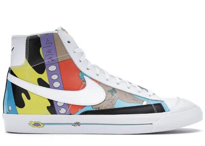 NIKE MEN'S NIKE BLAZER MID 77 FLYLEATHER RUOHAN WANG SNEAKERS