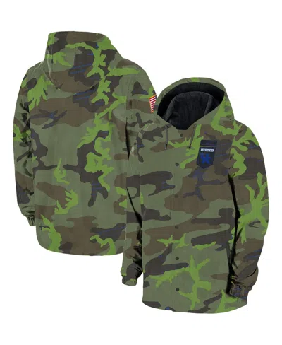 NIKE MEN'S NIKE CAMO KENTUCKY WILDCATS HOODIE FULL-SNAP JACKET