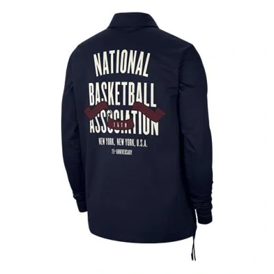 NIKE Men's Nike Casual Alphabet Printing Jacket University Deep Blue