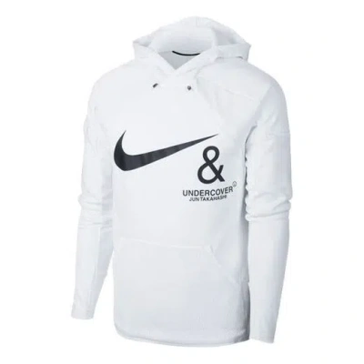 NIKE Men's Nike Chest Double Zipper Sports White