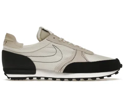 NIKE MEN'S NIKE DAYBREAK TYPE SNEAKERS IN LIGHT OREWOOD/BLACK/WHITE