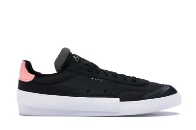 NIKE MEN'S NIKE DROP TYPE LX SNEAKERS IN BLACK/PINK TINT/WHITE