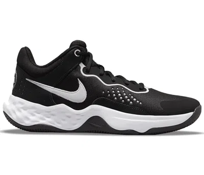NIKE MEN'S NIKE FLY.BY MID 3 SNEAKERS IN BLACK/WHITE