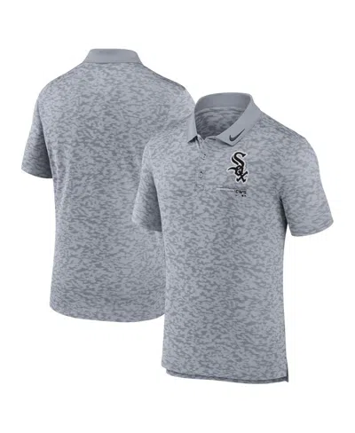 NIKE MEN'S NIKE GRAY CHICAGO WHITE SOX NEXT LEVEL POLO SHIRT