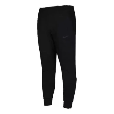 NIKE Men's Nike Knit Breathable Bundle Feet Lacing Sports Pants/Trousers/Joggers Black