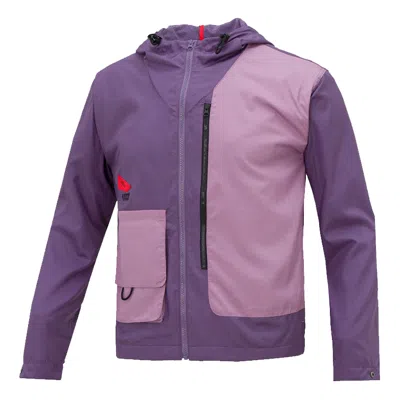 NIKE Men's Nike Lightweight Casual Sports Hooded Jacket Purple