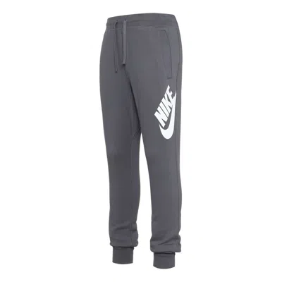 NIKE Men's Nike Logo Fleece Casual Sports Pants/Trousers/Joggers Gray