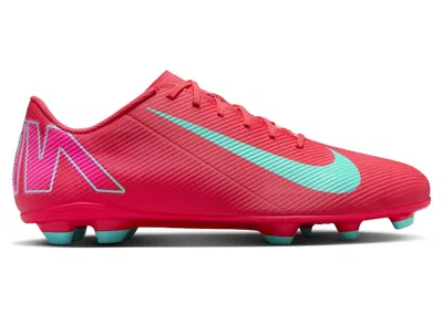 NIKE MEN'S NIKE MERCURIAL VAPOR 16 CLUB MG MAD ENERGY PACK SNEAKERS IN EMBER GLOW/AURORA GREEN