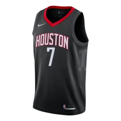 NIKE Men's Nike NBA Retro Basketball Jersey/Vest SW Fan Edition Houston Rockets Anthony No. 7 Black