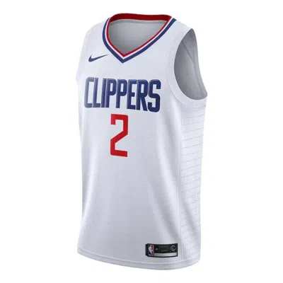 NIKE Men's Nike NBA Retro Jersey Basketball Jersey/Vest SW Fan Edition Los Angeles Clippers Leonard No. 2