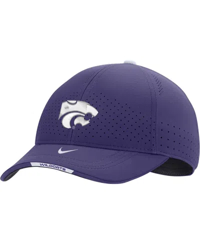 NIKE MEN'S NIKE PURPLE KANSAS STATE WILDCATS CLASSIC99 SWOOSH PERFORMANCE FLEX HAT