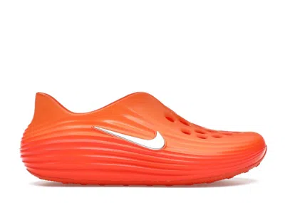NIKE MEN'S NIKE REACTX REJUVEN8 SNEAKERS IN SAFETY ORANGE/METALLIC SILVER/TOTAL ORANGE