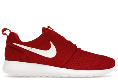 NIKE MEN'S NIKE ROSHE ONE SNEAKERS IN GYM RED/WHITE/BLACK