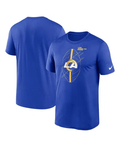 NIKE MEN'S NIKE ROYAL LOS ANGELES RAMS LEGEND ICON PERFORMANCE T-SHIRT