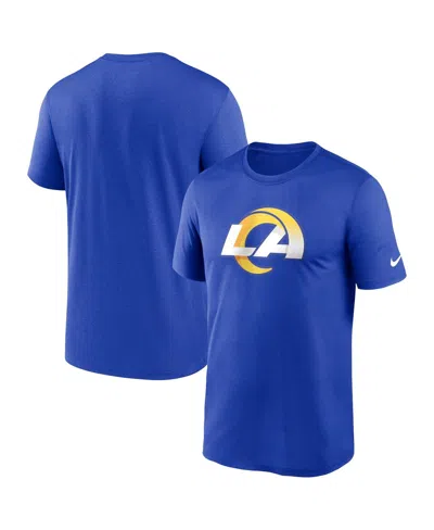 NIKE MEN'S NIKE ROYAL LOS ANGELES RAMS LEGEND LOGO PERFORMANCE T-SHIRT
