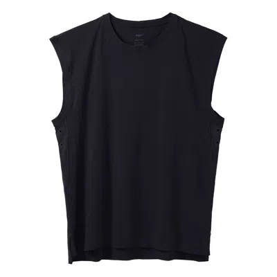 NIKE Men's Nike Solid Color Round Neck Pullover Sleeveless Vest Black