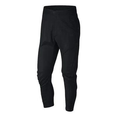 NIKE Men's Nike Solid Color Training Sports Pants/Trousers/Joggers Black