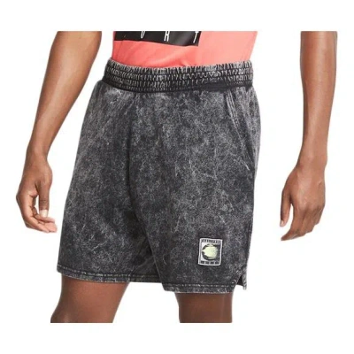 NIKE Men's Nike Sportswear Knit Washed Shorts Black