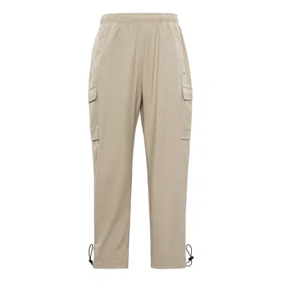 NIKE Men's Nike Sportswear Logo Small Label Embroidered Woven Cargo Casual Pants/Trousers Light Brown