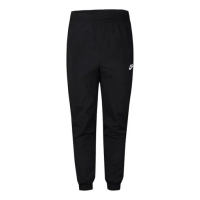 NIKE Men's Nike Sportswear Woven Black Long Pants/Trousers