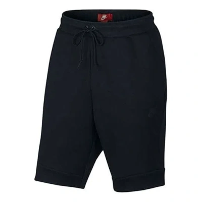 NIKE Men's Nike Tch Flc Short Alphabet Logo Lacing Loose Shorts