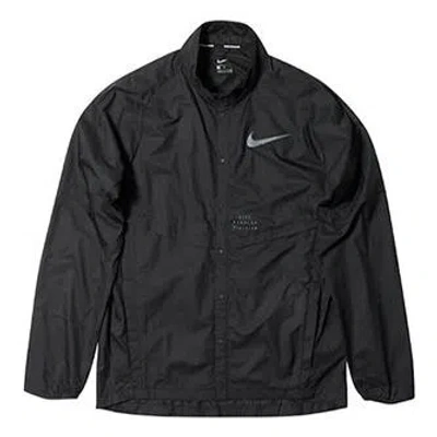 NIKE Men's Nike Woven Tops Jacket Black