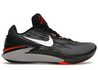 NIKE MEN'S NIKE ZOOM GT CUT 2 BRIGHT CRIMSON SNEAKERS IN BLACK/WHITE/ANTHRACITE