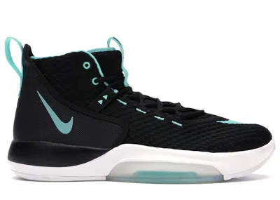 NIKE MEN'S NIKE ZOOM RIZE AURORA SNEAKERS IN BLACK/AURORA GREEN/WHITE