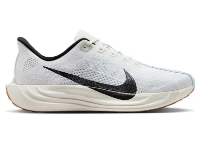NIKE MEN'S NIKE ZOOMX PEGASUS PLUS BLACK SNEAKERS IN WHITE/SAIL/BLUE TINT