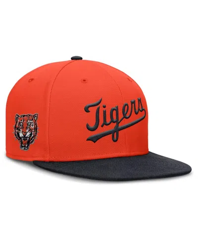 NIKE MEN'S ORANGE DETROIT TIGERS TRUE PERFORMANCE FITTED HAT