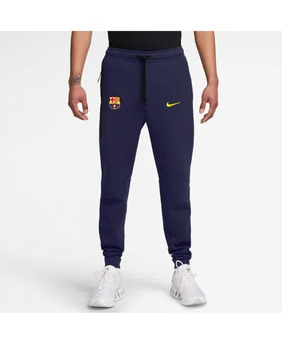 NIKE MEN'S PURPLE BARCELONA 2025/26 TECH FLEECE JOGGER PANTS