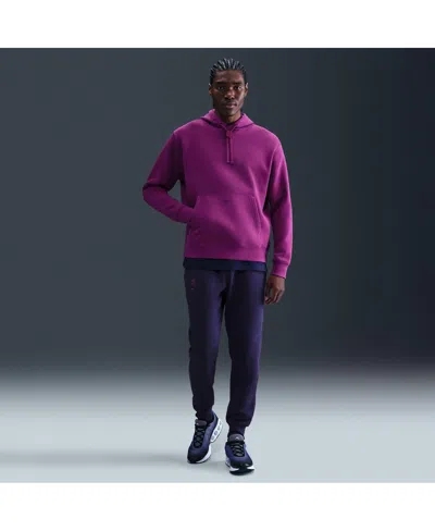 NIKE MEN'S PURPLE BARCELONA SPORTSWEAR CLUB FLEECE JOGGERS