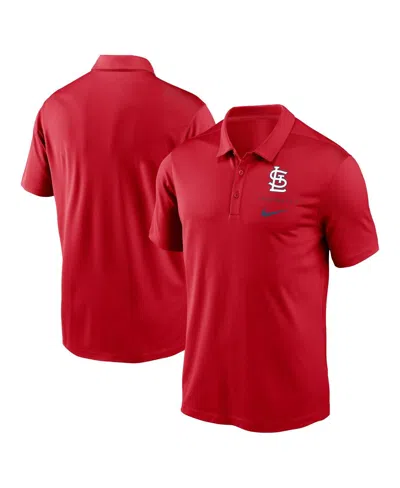 NIKE MEN'S RED ST. LOUIS CARDINALS FRANCHISE POLO