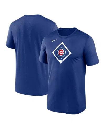 NIKE MEN'S ROYAL CHICAGO CUBS ICON LEGEND PERFORMANCE T-SHIRT