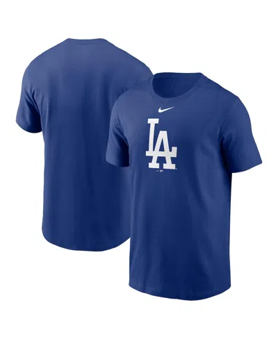 NIKE MEN'S ROYAL LOS ANGELES DODGERS FUSE LOGO T-SHIRT
