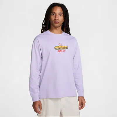 NIKE MEN'S  SB LONG-SLEEVED MAX90 SKATE T-SHIRT