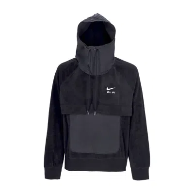 NIKE MEN'S SPORTSWEAR AIR TF WINTERIZED HOODIE BLACK/WHITE