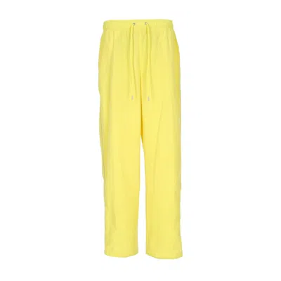 NIKE MEN'S SPORTSWEAR AIR WOVEN PANT YELLOW STRIKE/BLACK