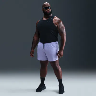 NIKE MEN'S STRIDE DRI-FIT 7" BRIEF-LINED RUNNING SHORTS